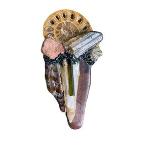 Stone Necklace or Pin